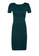 ZALORA WORK green Short Sleeve Sheath Dress 8BA09AAB315166GS_5