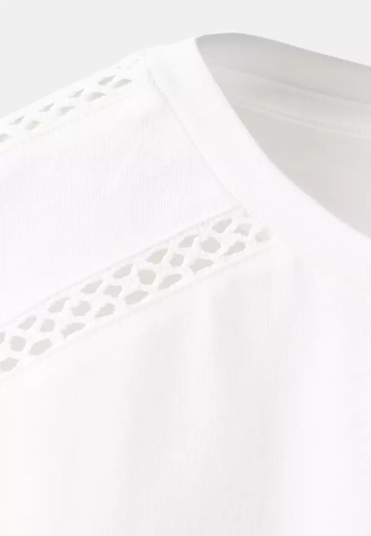 Openwork Details T-Shirt
