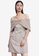 URBAN REVIVO beige Cold Shoulder Blazer Dress 3CEE9AA0C1CD47GS_1