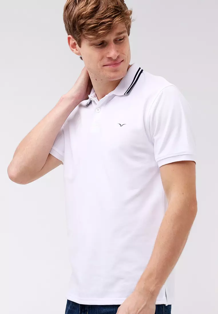 Cvc Collared Shirt Pique