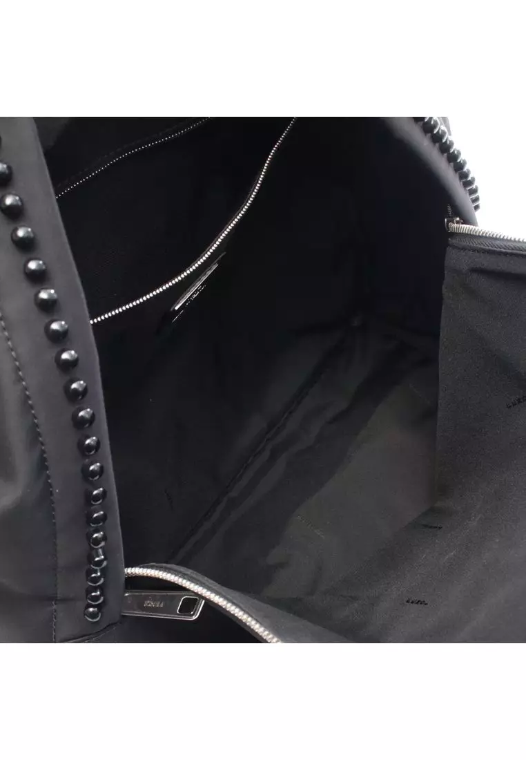 Pre-Loved Fendi Karlito Nylon Backpack