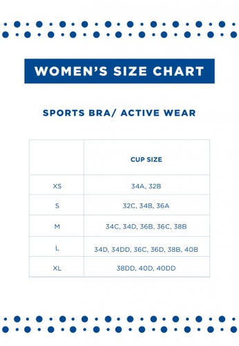 old navy sports bra sizing