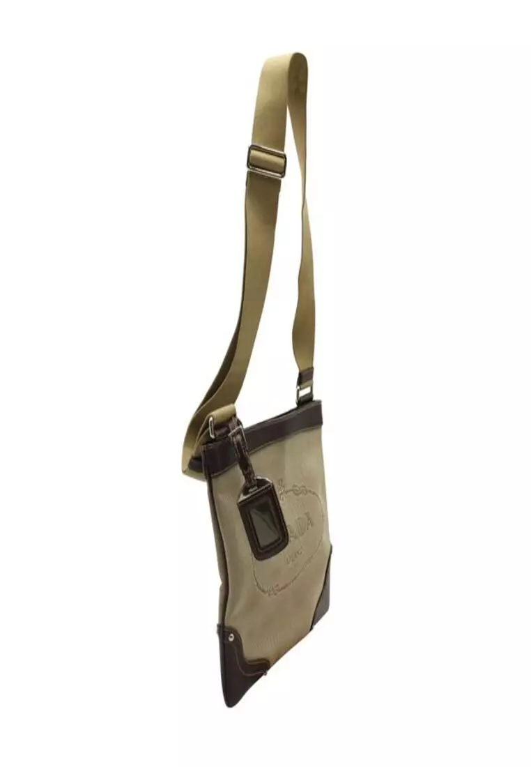 Prada canvas on sale crossbody