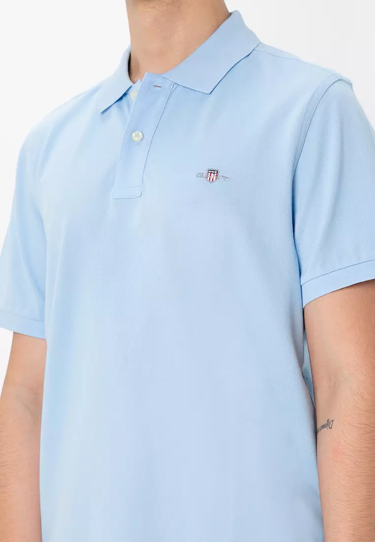 Regular Fit Shield Piqué Polo Shirt