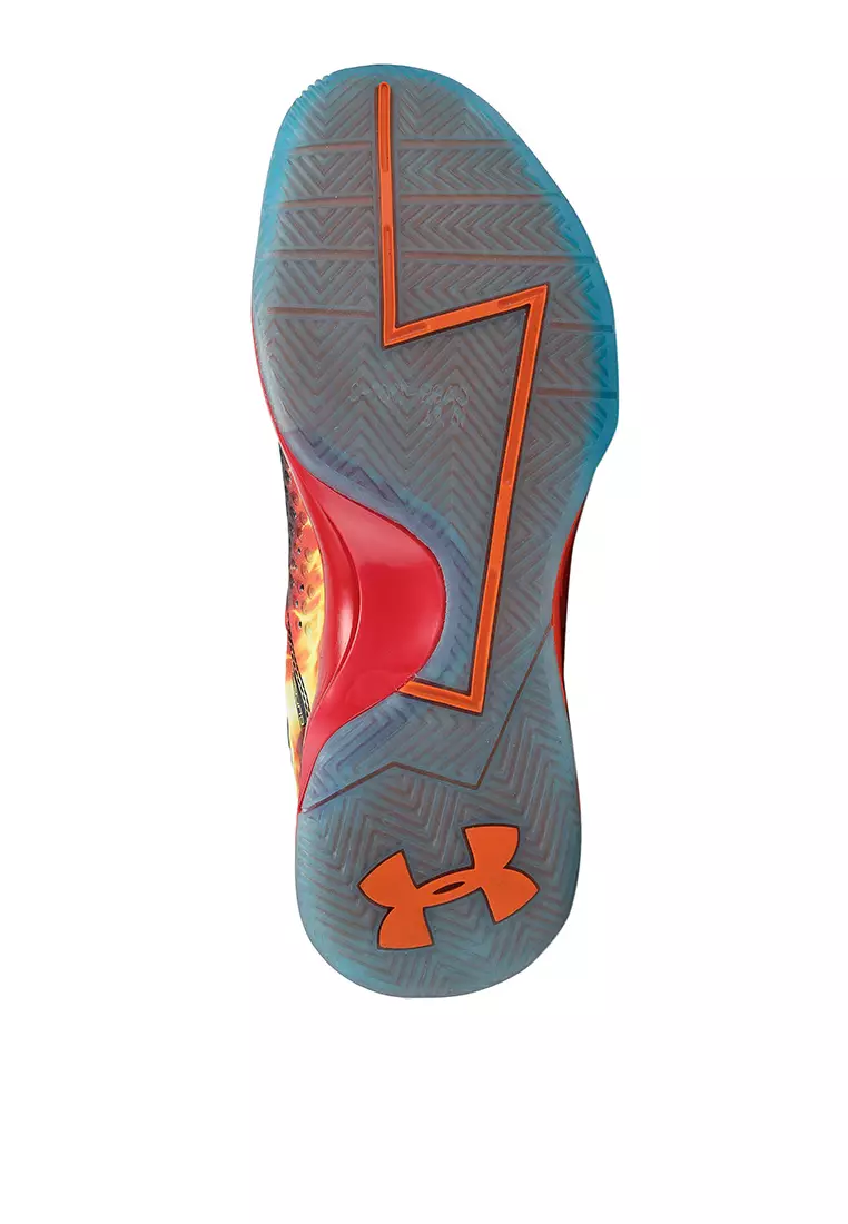 Under armour curry on sale 1 red men