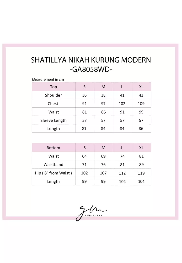 Shatillya Nikah Kurung Modern 8058