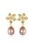 Fortress Hill pink Premium Pink Pearl Elegant Earring 3E5F9AC105D1CDGS_1