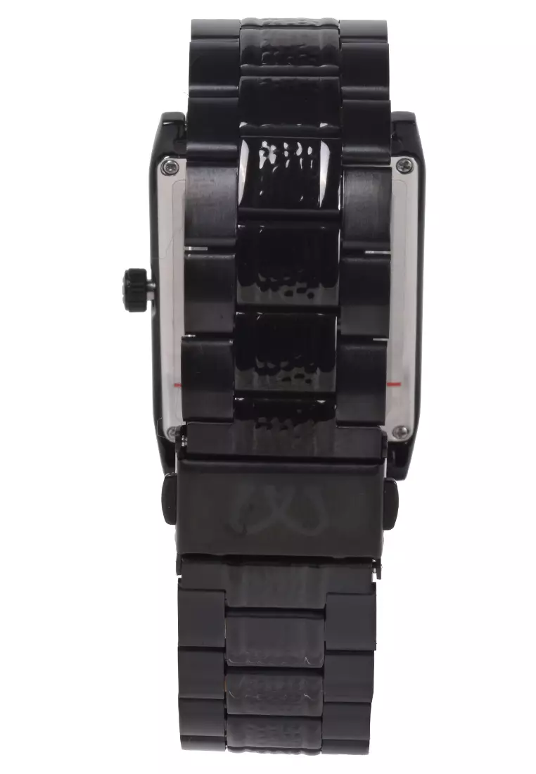 Mirage - Jam Tangan Pria - Black - Stainless Steel Bracelet - 8461M-C