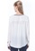 United Colors of Benetton white Crew Neck Blouse with Lace DF683AAD69DA55GS_2