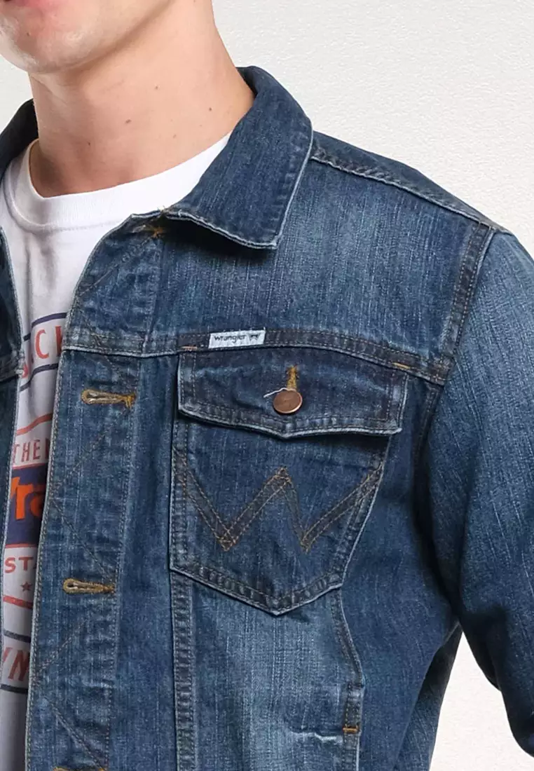 Wrangler Men's Vintage Denim Jacket