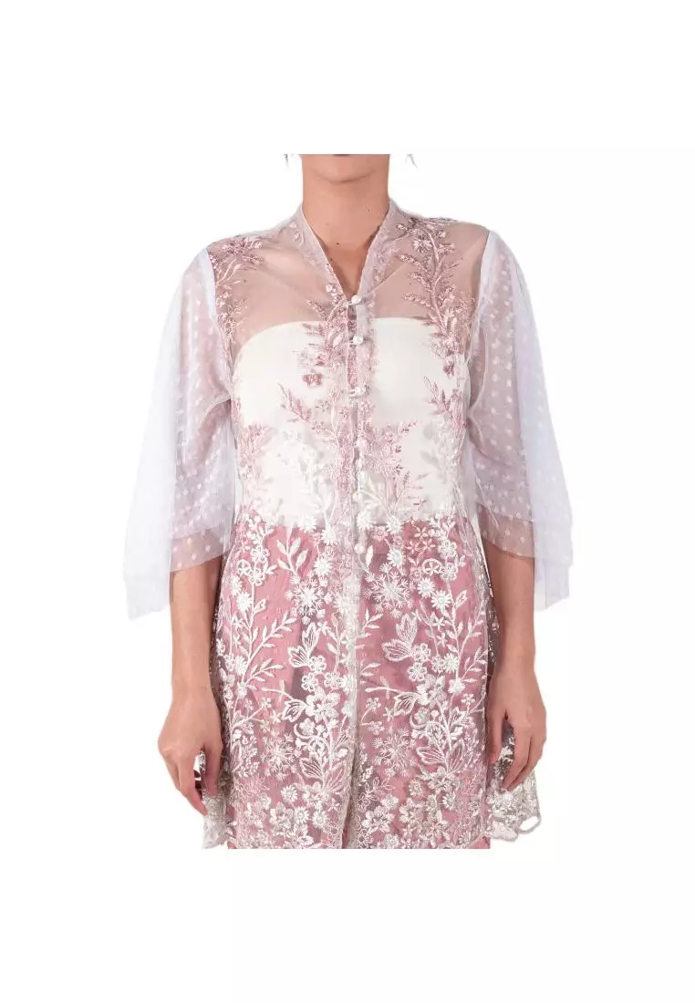 Kebaya Wanita - Bhatara Batik Kebaya Kilimanjaro - Baju Batik Modern Lengan Pendek