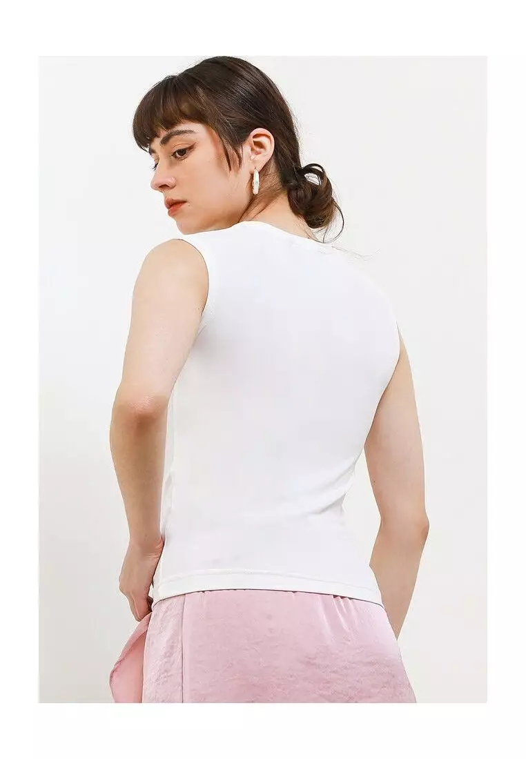 Chanira Perl Blouse-Off White