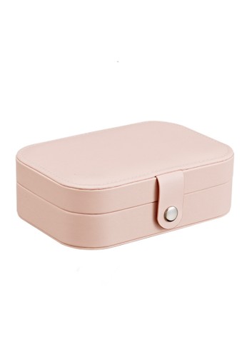 Evernoon pink Kotak Penyimpanan Perhiasan Organizer Jewelry Display Box FE425AC8DED384GS_1