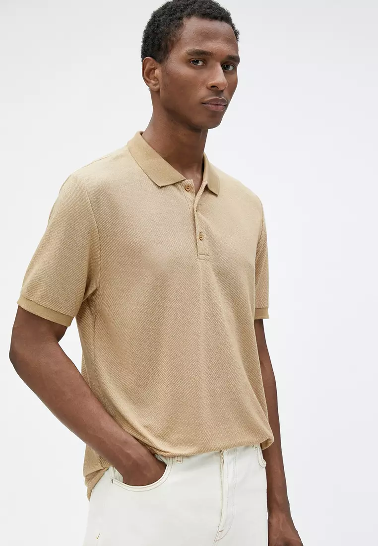 Buttoned up polo sale