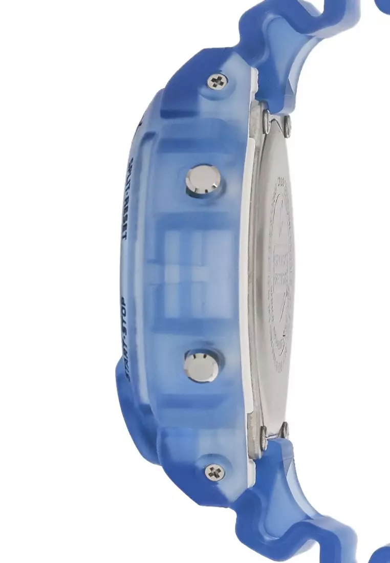 Casio G-SHOCK Jam Tangan Pria - Blue Transparent - Resin - DW-6900LS-2DR
