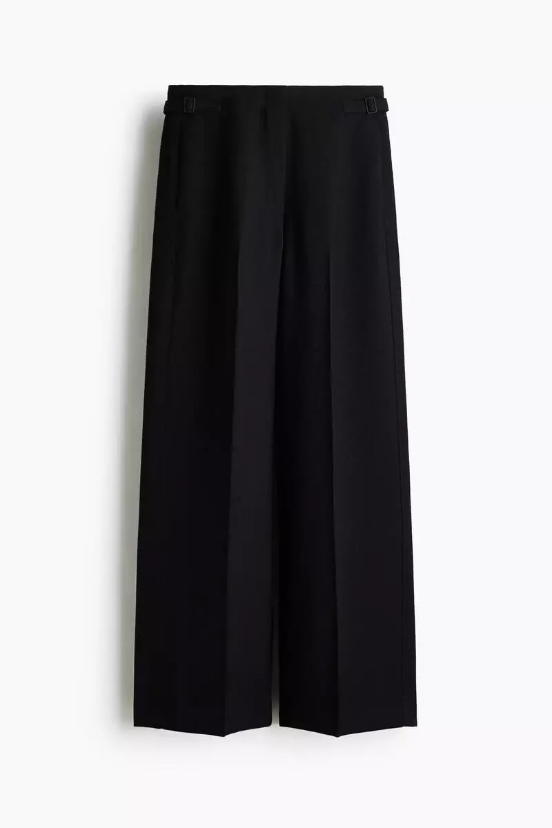 Wide tailored trousers