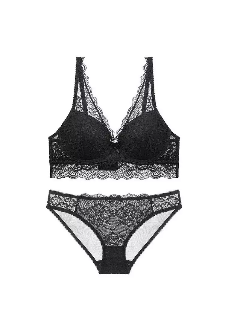 Lace Bra Set CA072901BK