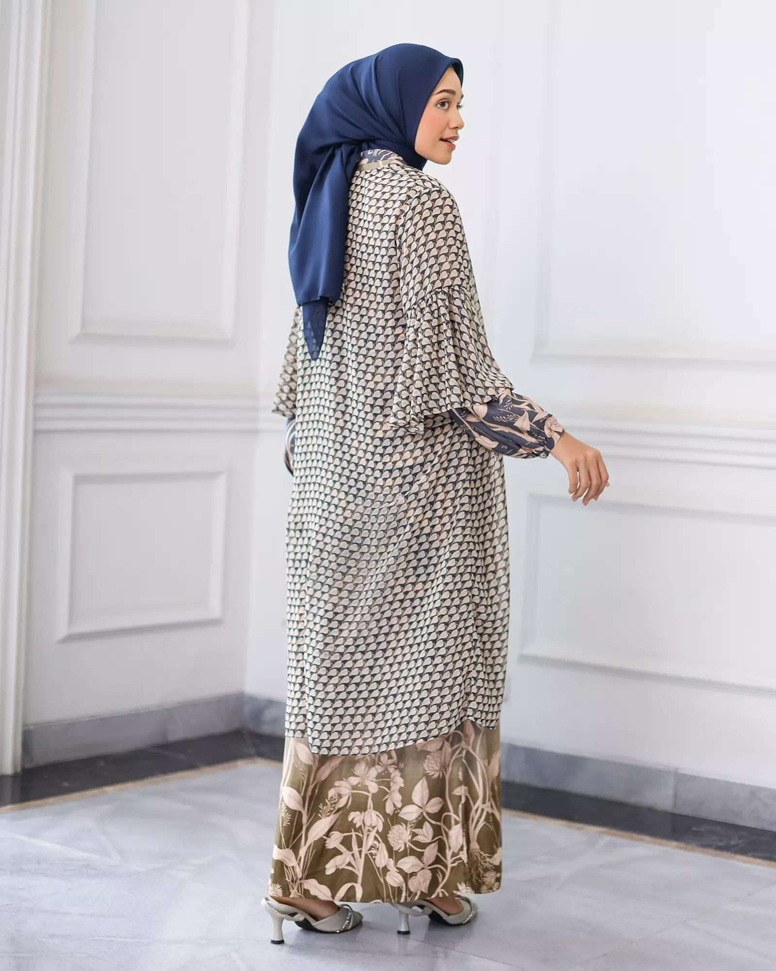 Geulis.id LUNARA SET DRESS - Midnightblue