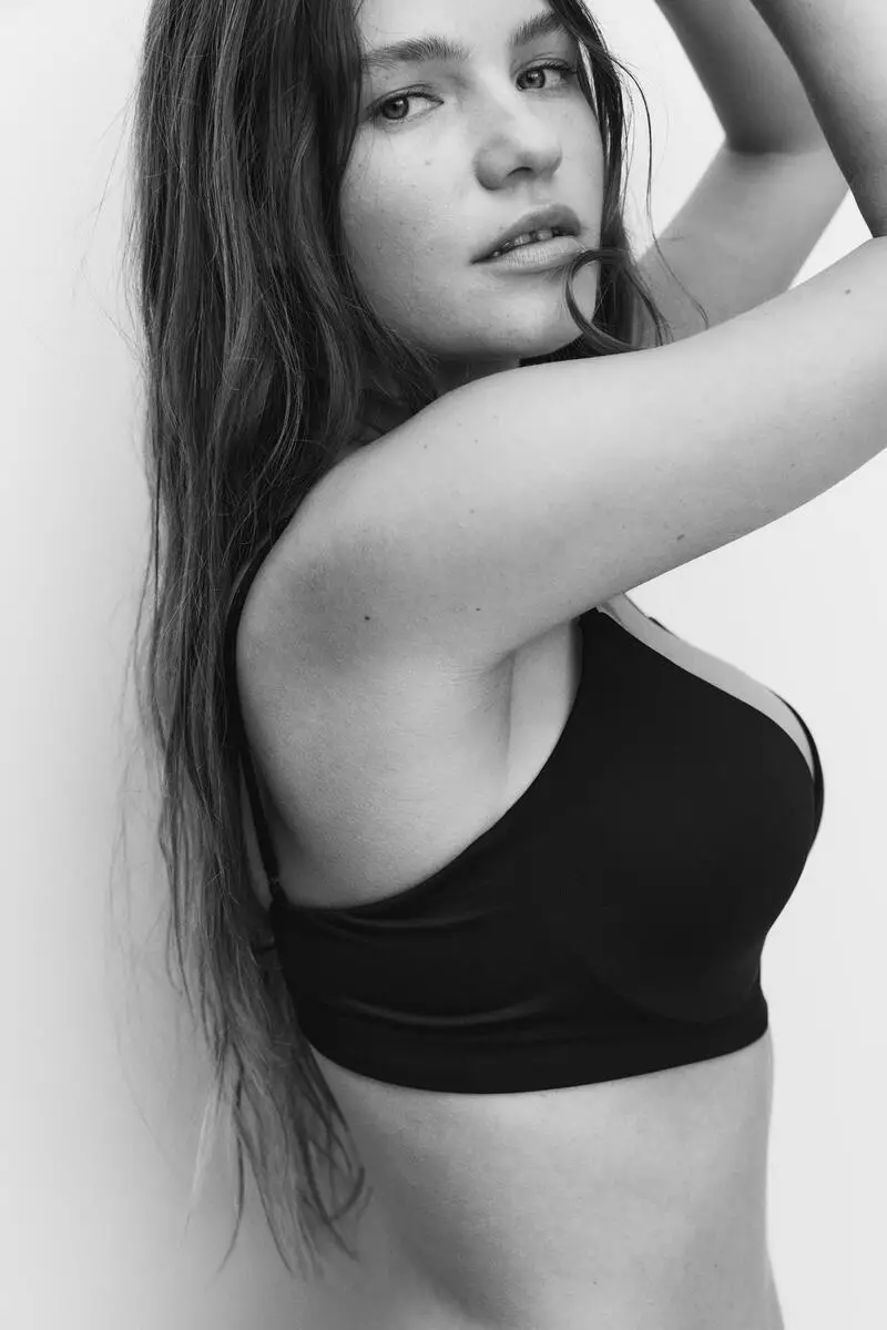Seamless push-up-bra