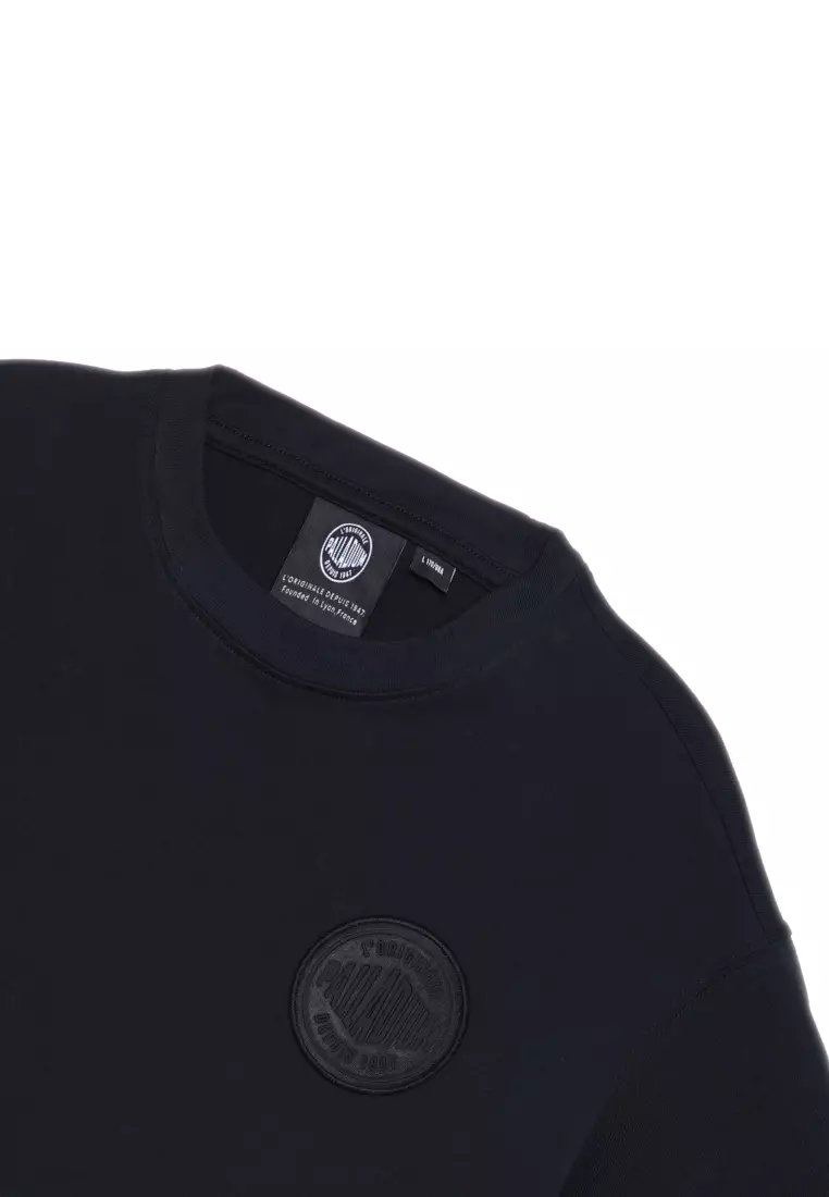 WOMEN'S PALLADIUM LOGO LOOSE FIT CROPPED T-SHIRT