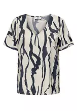 Sandshell/AOP: Navy Blazer Abstract