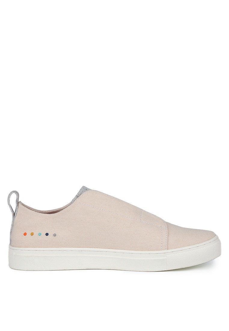 Recycled Canvas Slip-on (Slate Gray)