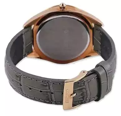 Jam Tangan Wanita Seiko SKY684 SKY684X1 Strap Leather Black Color Women Black Dial Original Garansi Resmi