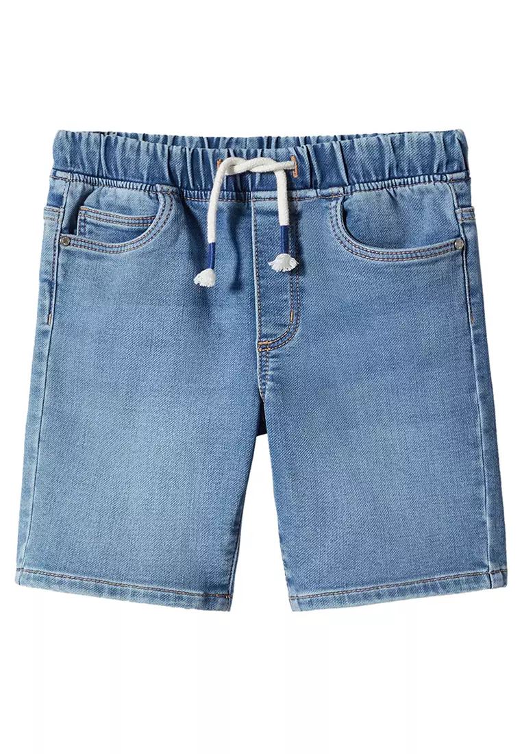 Buy MANGO KIDS Comfy Fit Denim Bermuda Shorts 2024 Online ZALORA