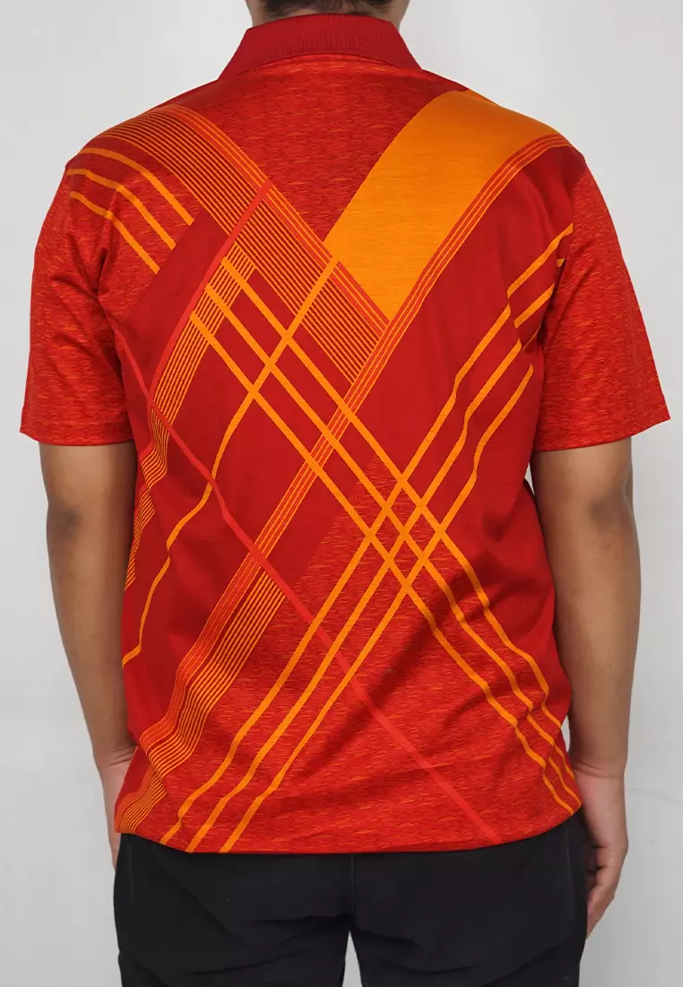 Crocodile DIAMOND 1918 Red | Kaos Kerah Premium Pria Polo Shirt | Relax fit