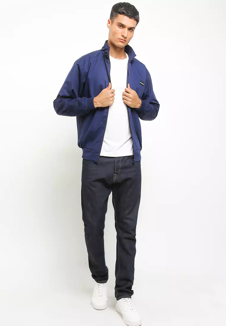 GRAHANGGRA Jaket Harington American Drill - Navy Blue