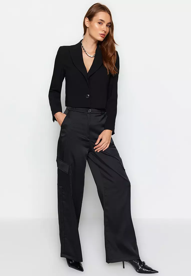 Wide Leg Cargo Pants