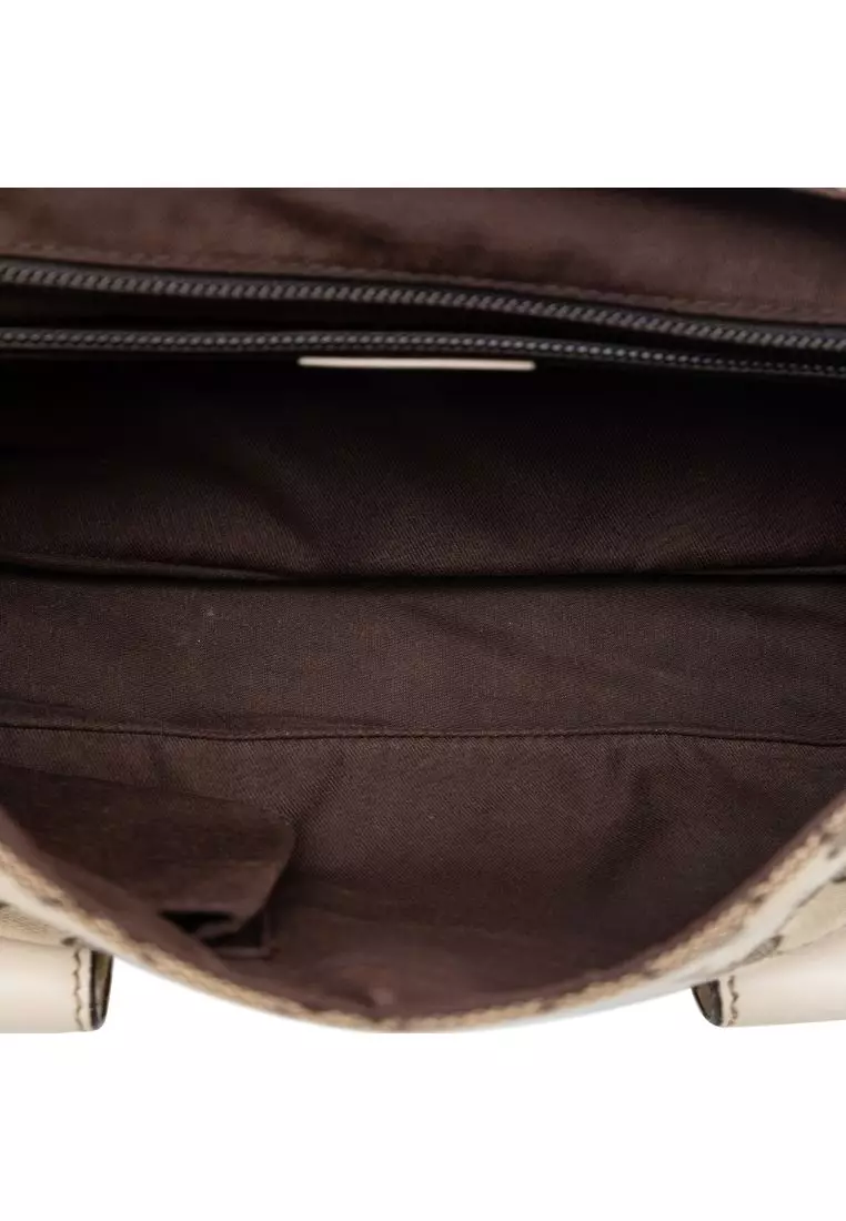 Pre-Loved Gucci Gg Canvas Crossbody