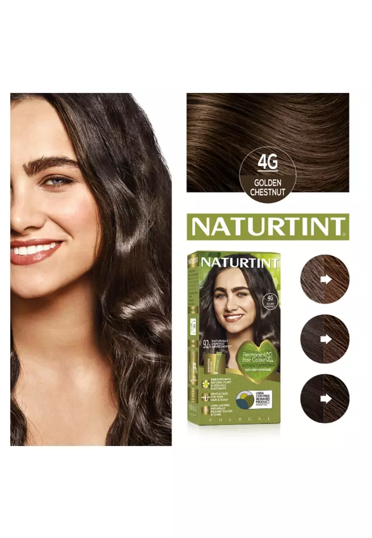 Naturtint Multicare 4G Golden Chestnut 165ml [NTN4G]