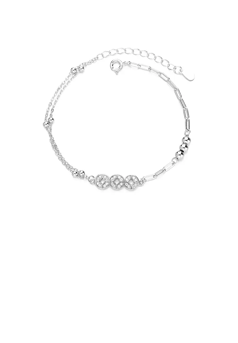 Vintage 925 silver bracelet top