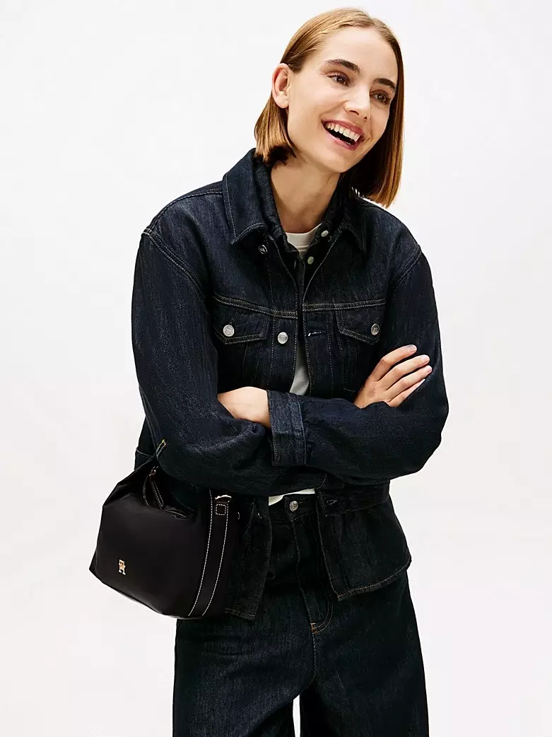 Tommy Hilfiger - TH Monogram Plaque Crossbody Bag