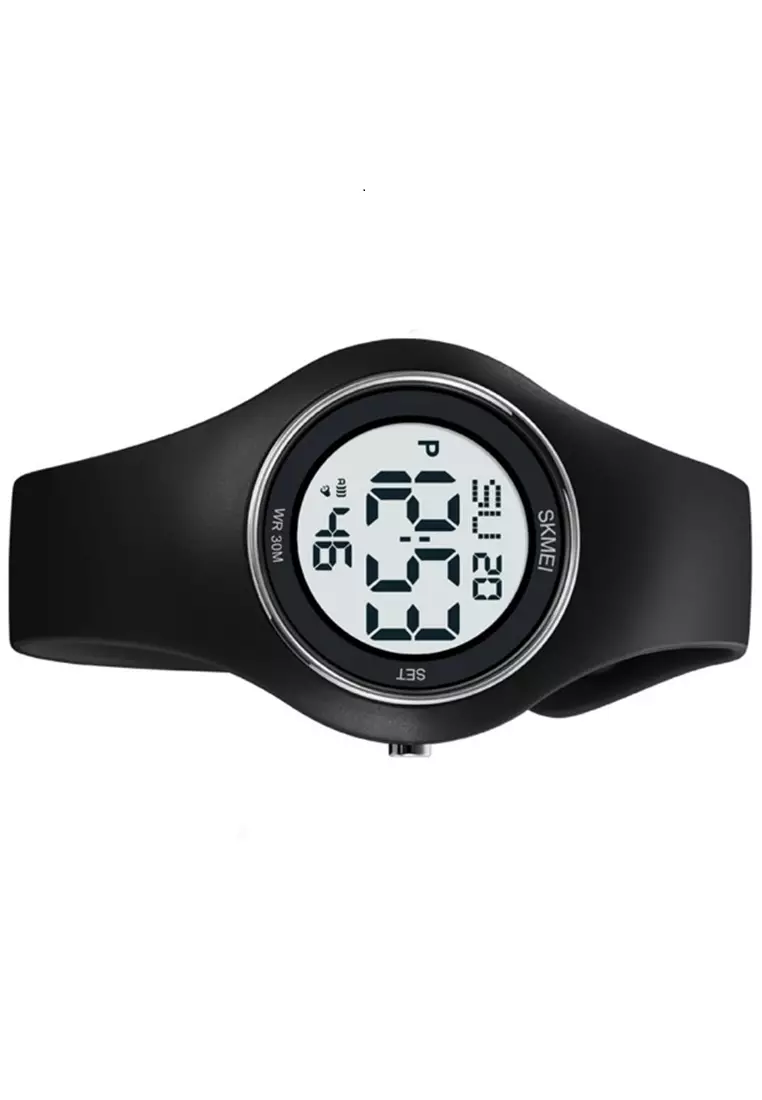 Jam Tangan Digital Pria Waterproof Many Function Strap Tali Material Silicone DV12 ORIGINAL