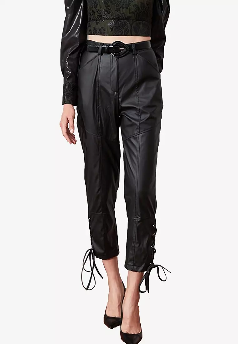 Trendyol Lace Up Trousers 2024 Buy Trendyol Online ZALORA Hong