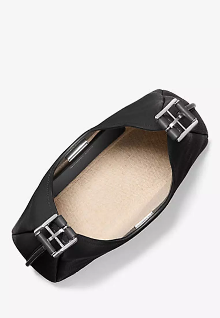 Nolita Small Pebbled Leather Hobo Shoulder Bag