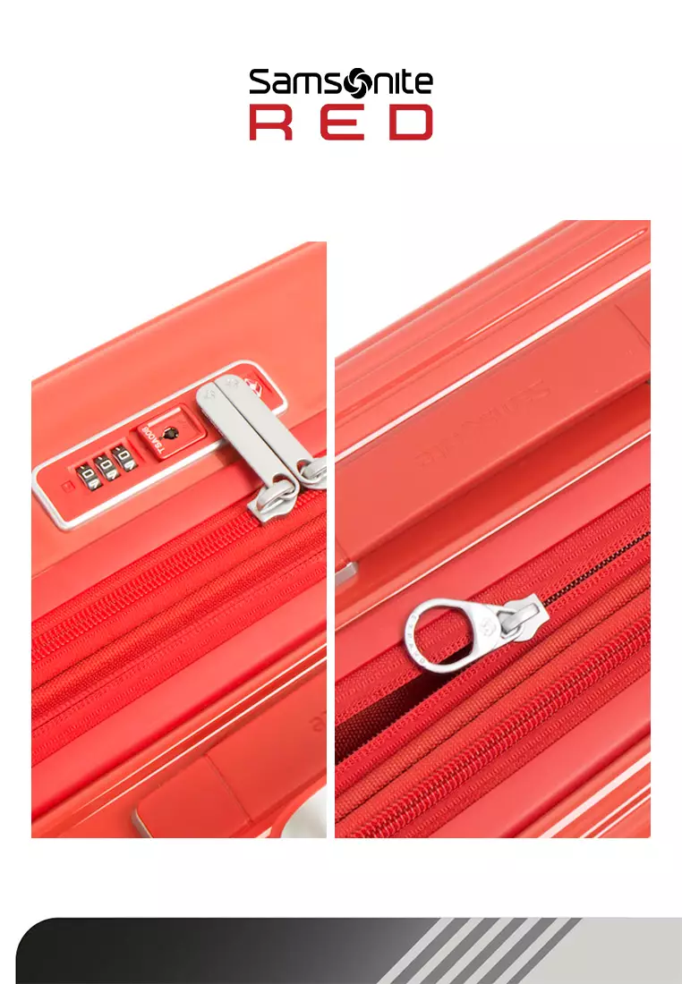 Samsonite Koper Hardcase Apinex Medium 25 inch - Glossy Orange Red