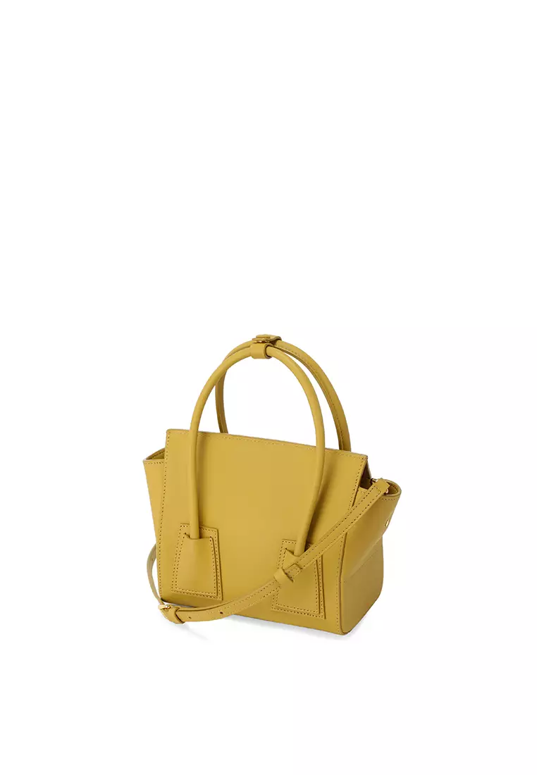UNNI Mini Top Handle Bag - Mustard