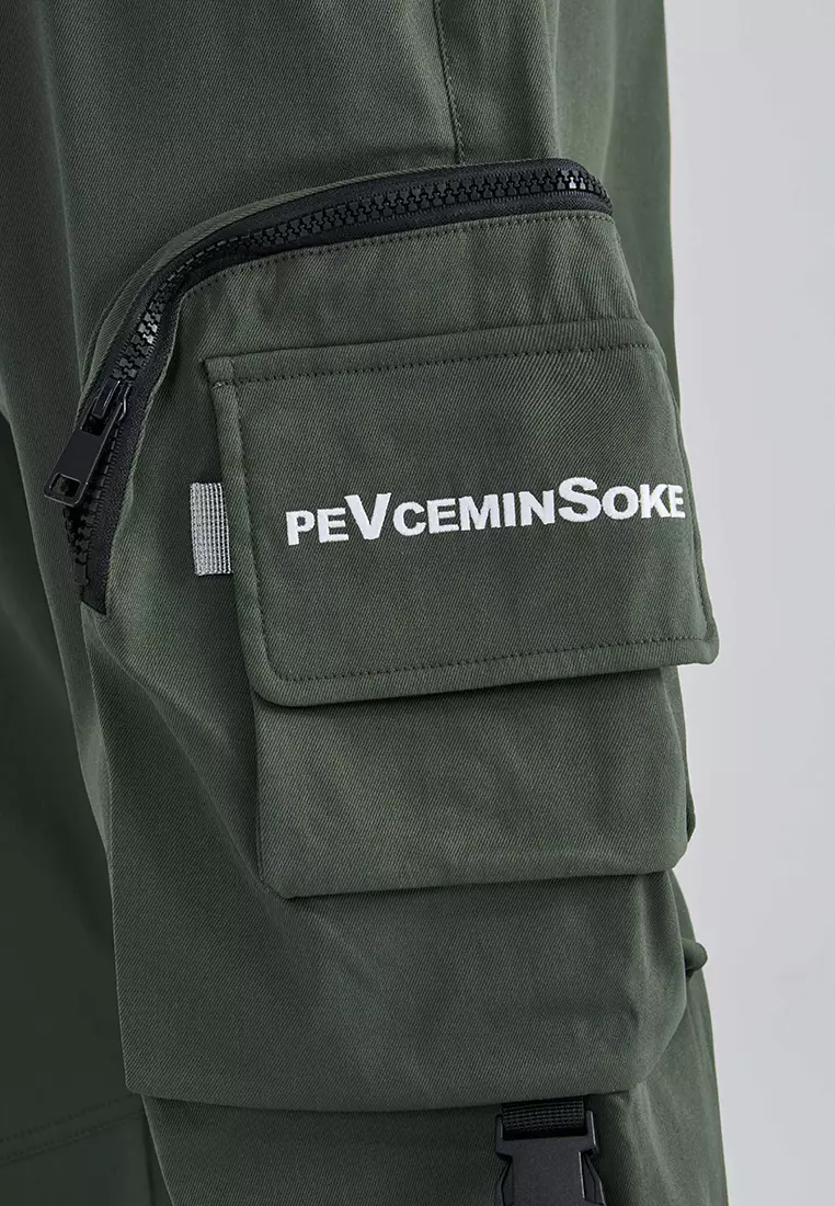 高街機能工裝長褲 TW6171