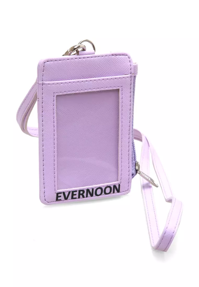 Siska Name Tag Seleting ID Card Desain Simple Premium Quality - Ungu Lilac