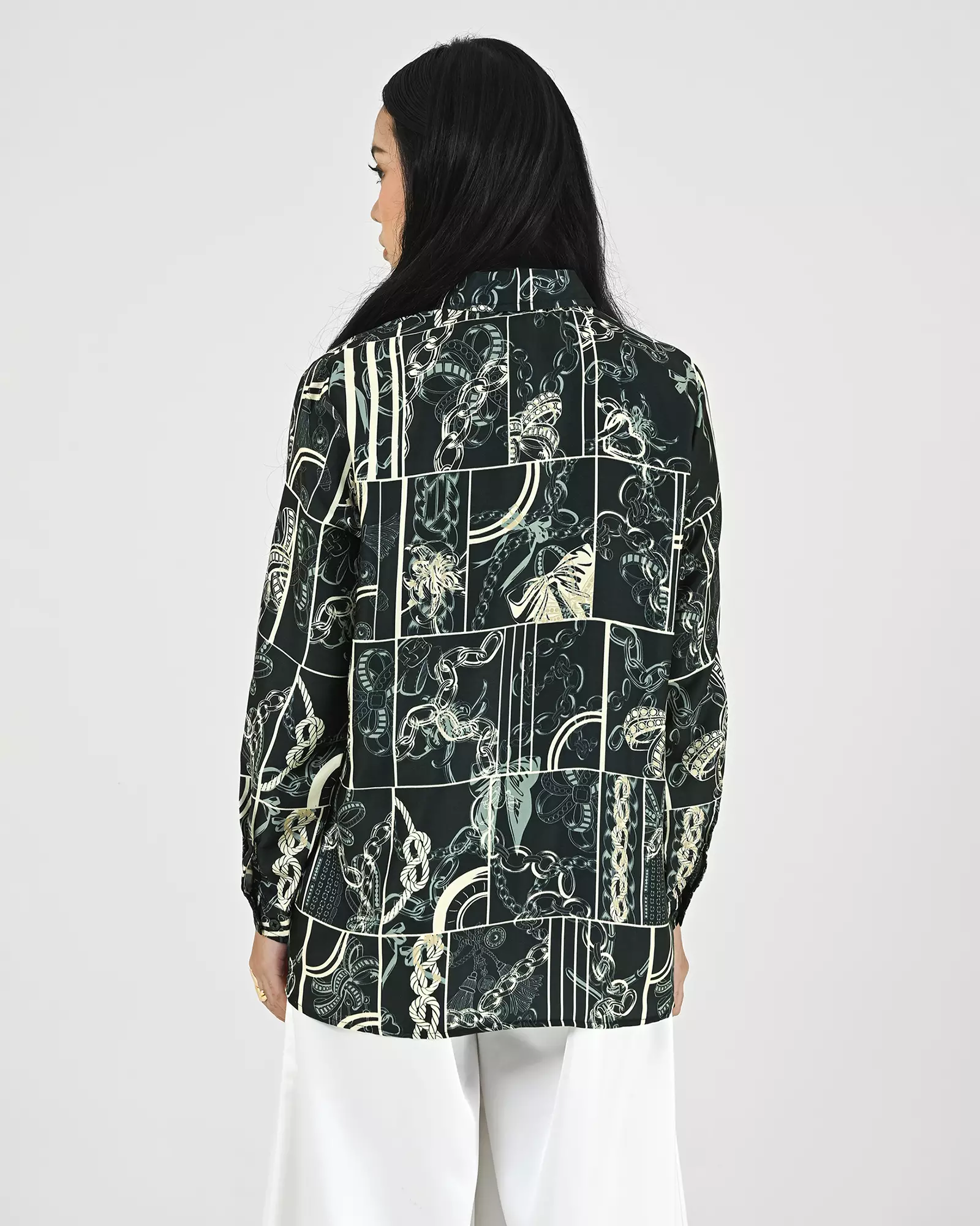 Geulis.id KEYLANI SHIRT - Midnightblue