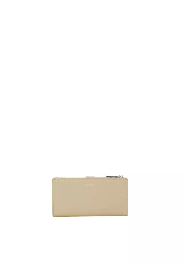 Bi-fold Long Wallet - Toffee