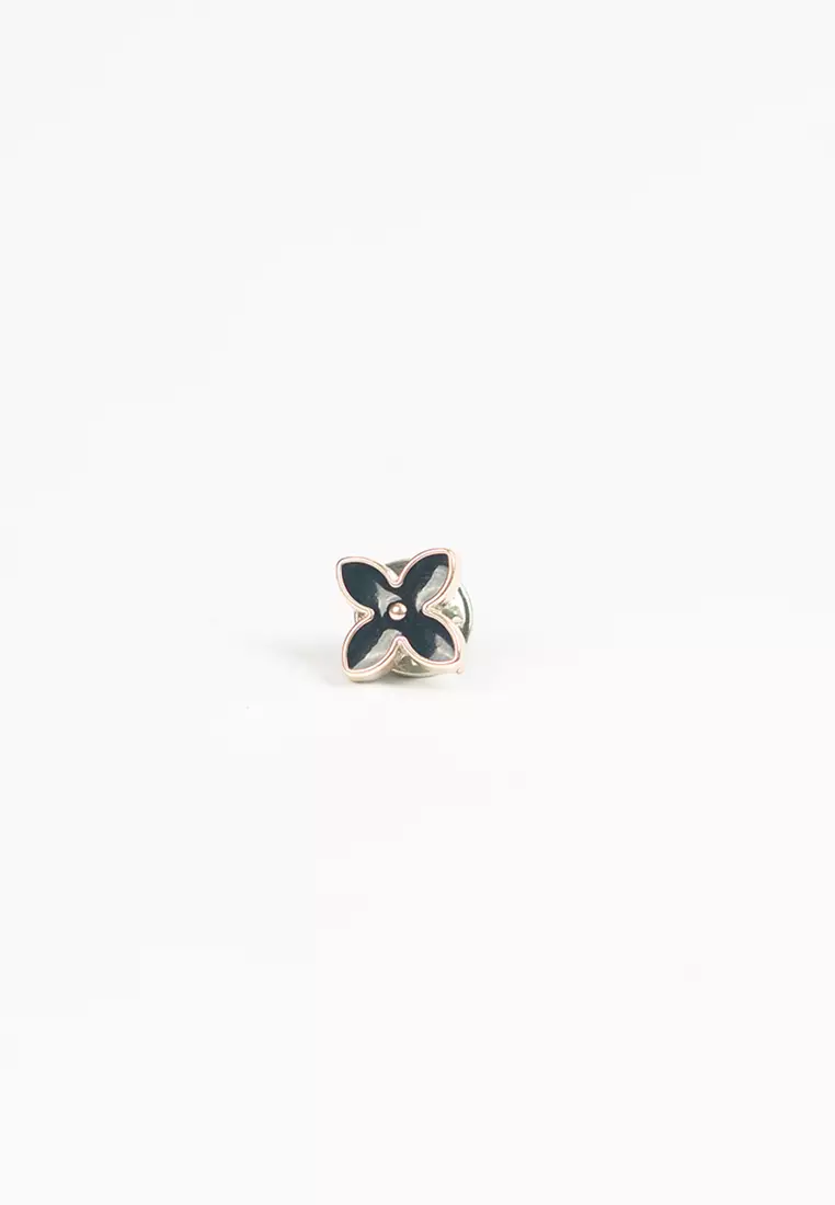 Houseofcuff lapel pin brooch bros untuk jas TUSUK HITAM A03