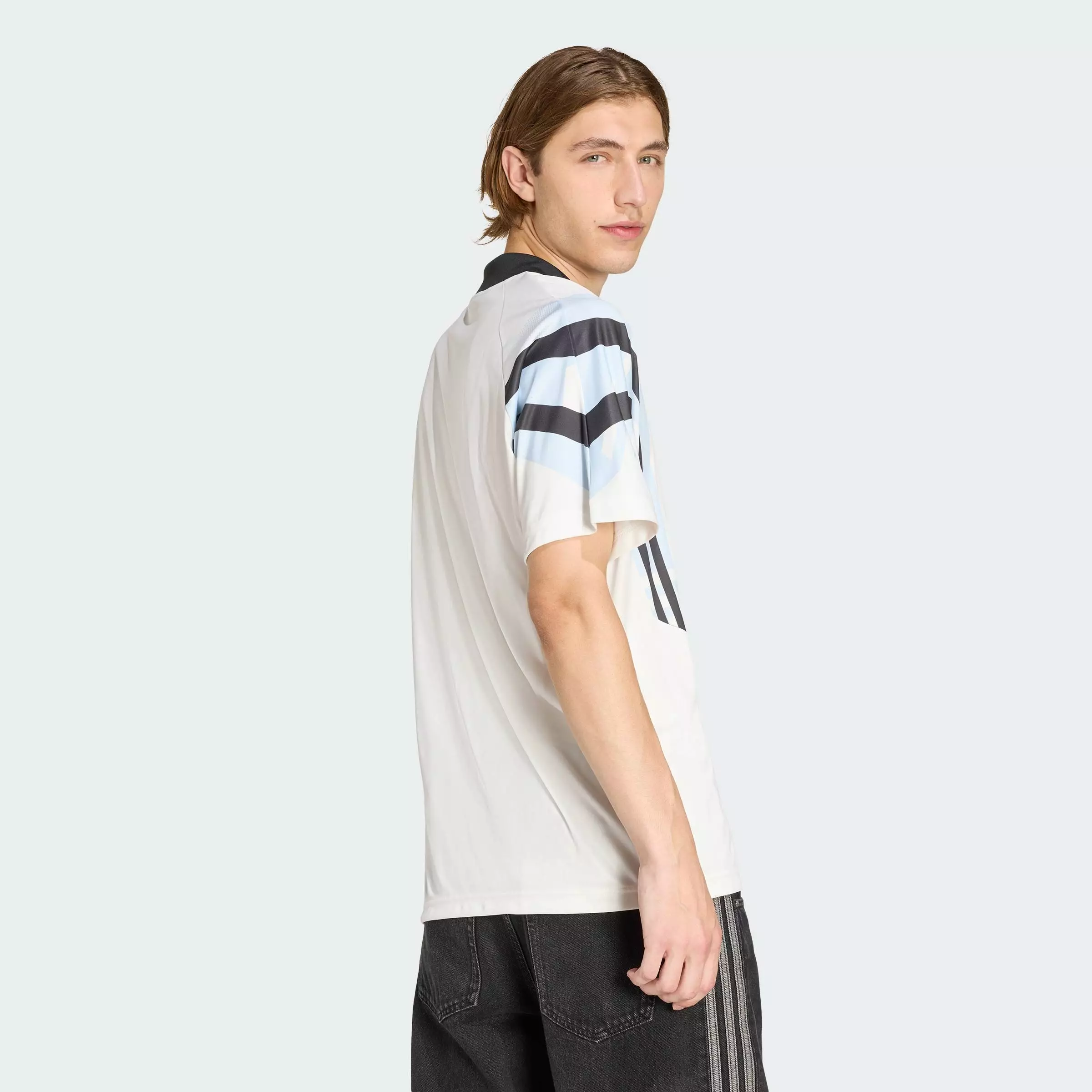 Lifestyle Santiago AOP Infill Jersey Men White KE2154