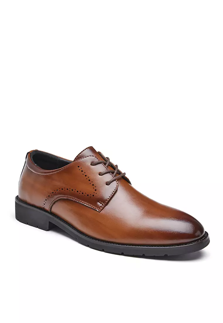 Brogue Leather Derby Shoes KB23KB65