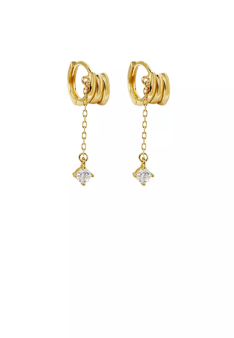 Gold fancy sales earrings images