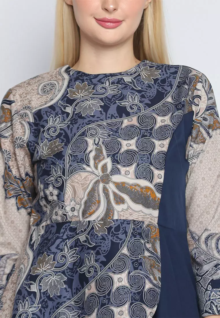 My Aksa Batik Wanita Blouse Willa Wesley