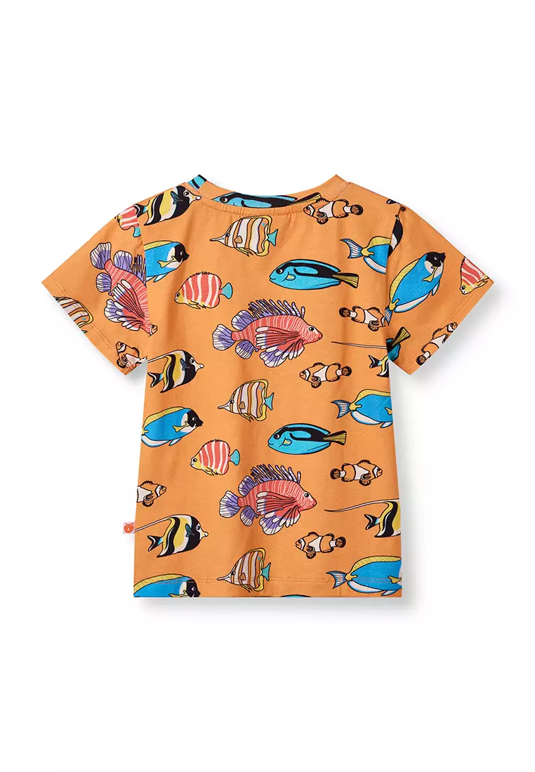 T-shirt with fish